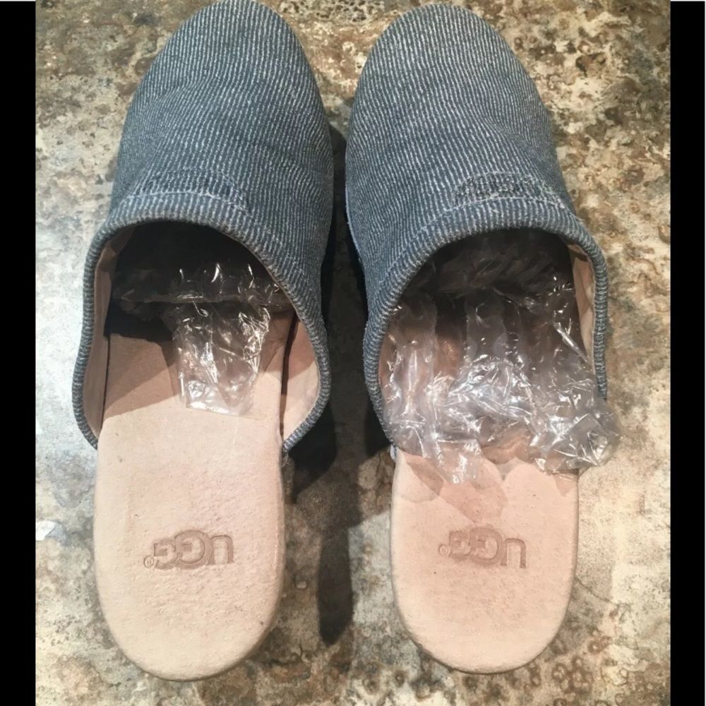 UGG Australia Shoes Blue Jean Style Clogs Size 4 - Picture 9 of 13